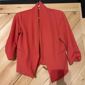 Maurices Women's Vibrant Coral Blazer